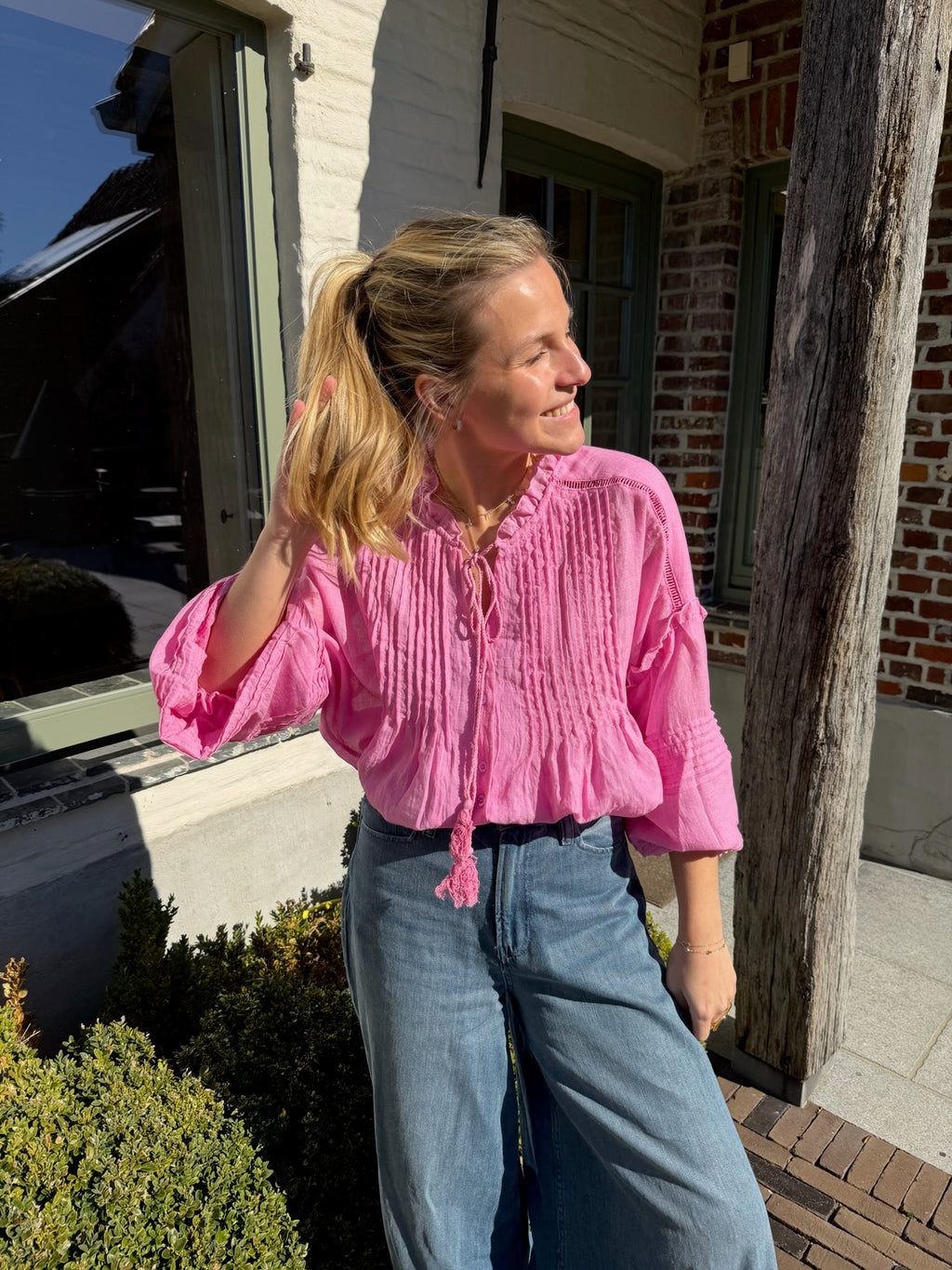 Beau Blouse Pink