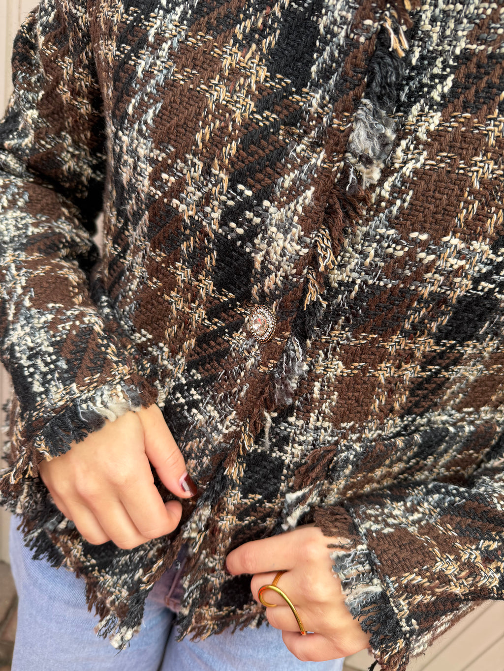 Inés Blazer Chocolate