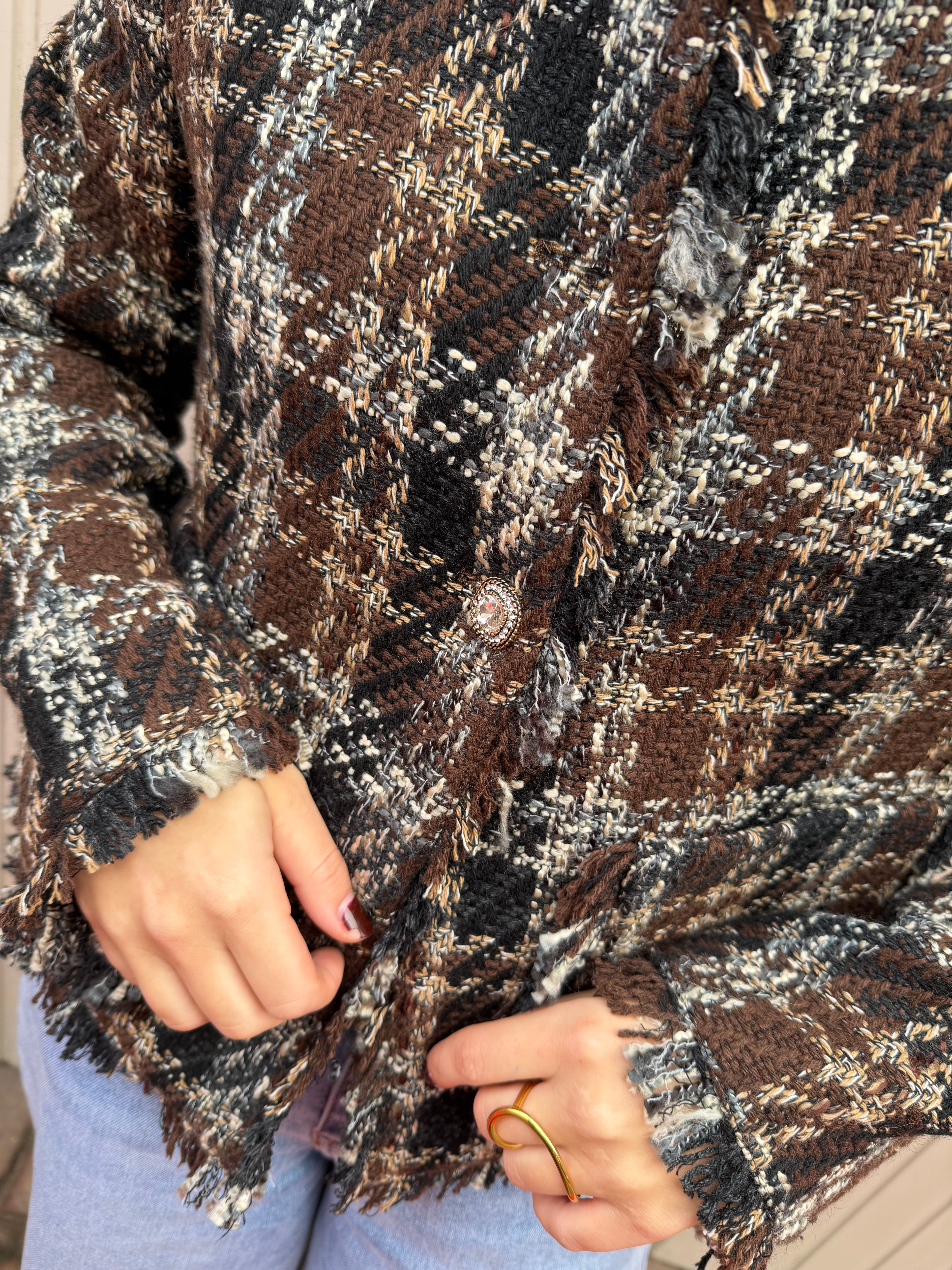 Inés Blazer Chocolate