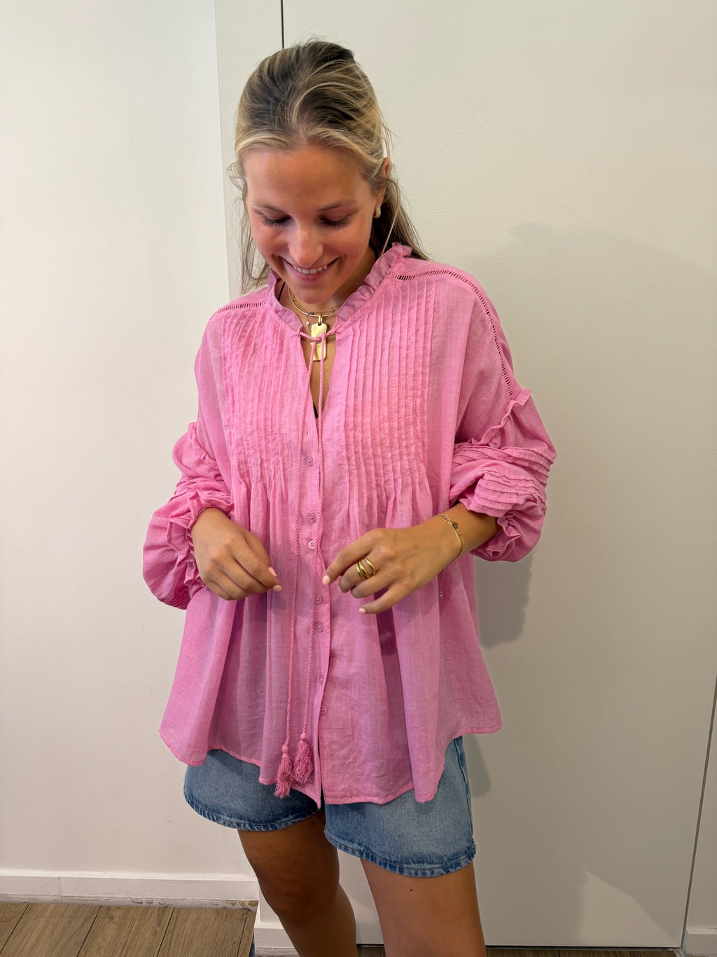 Beau Blouse Pink