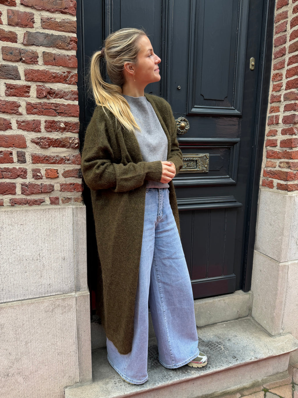 Nathalie Gilet Khaki