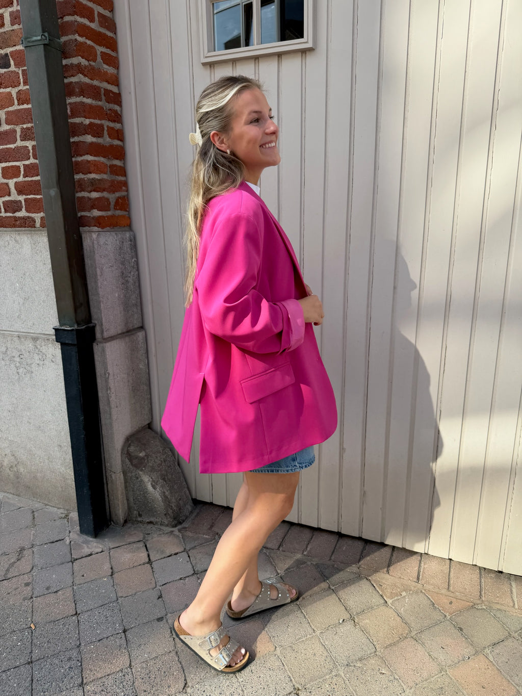 Oversized Blazer Fushia