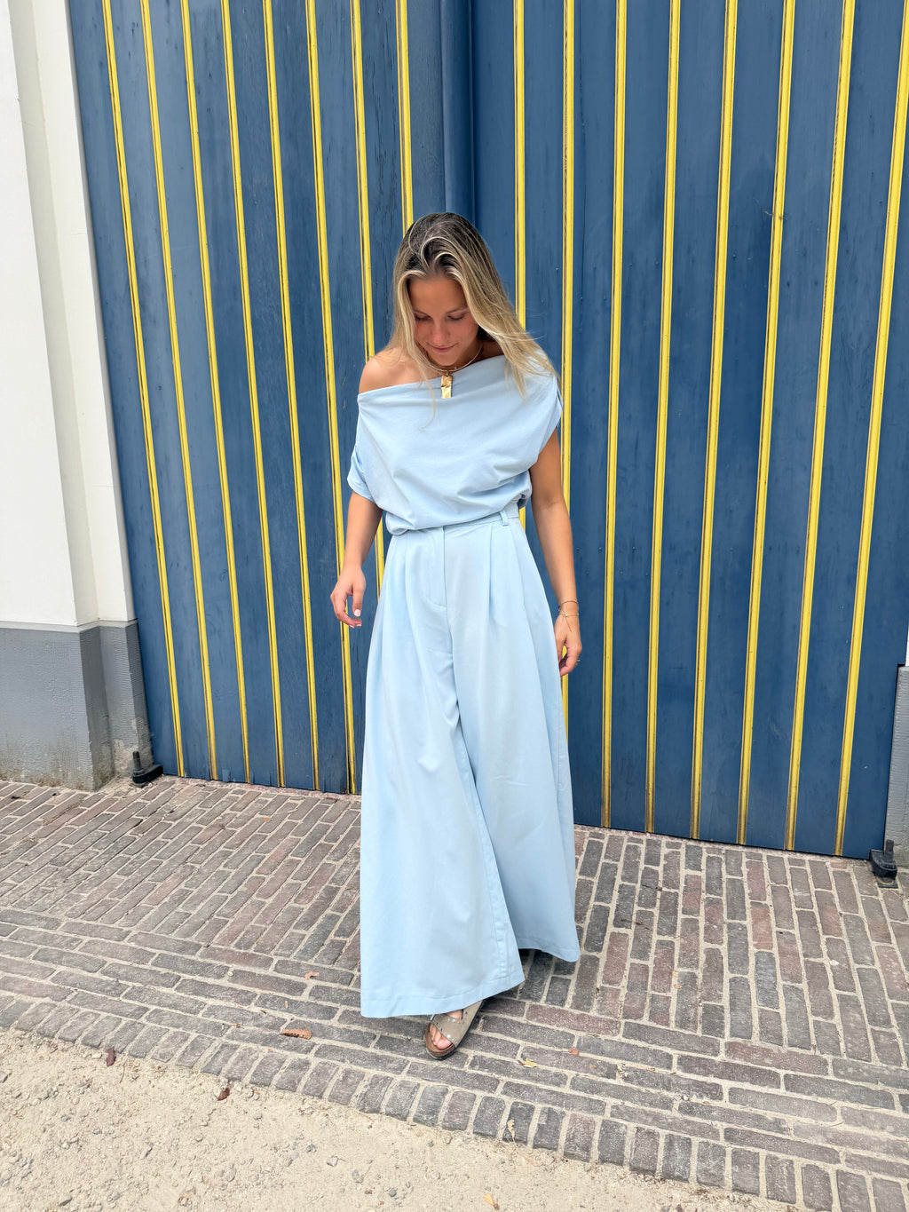 Madeleine Pants Baby Blue