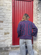 Suzette Cardigan Marine