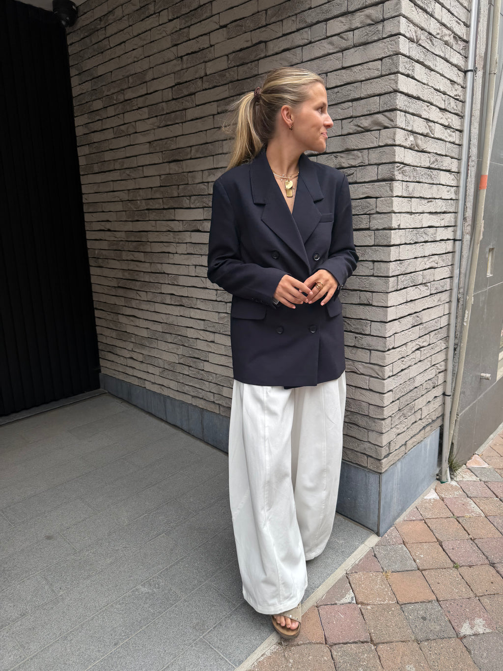 Rio Blazer Back Detail Marine