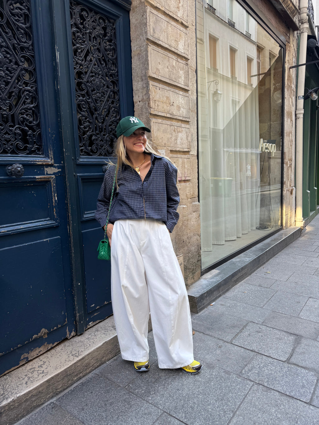 Leonore Pants White