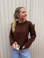 Géraldine Knit Brown