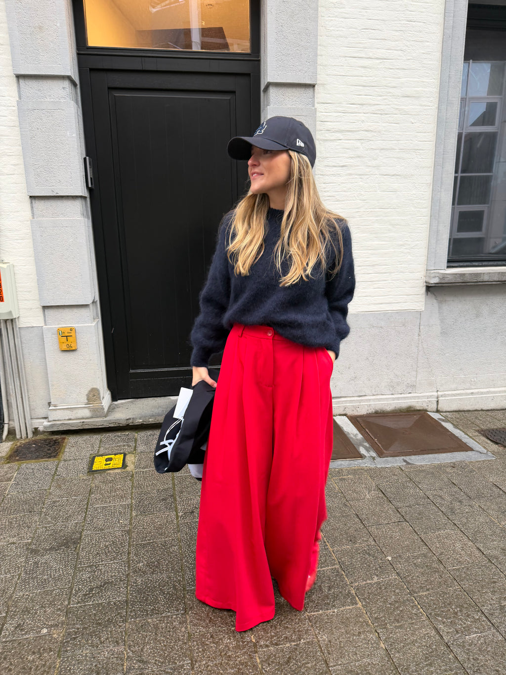 Alix Knit Marine Mohair