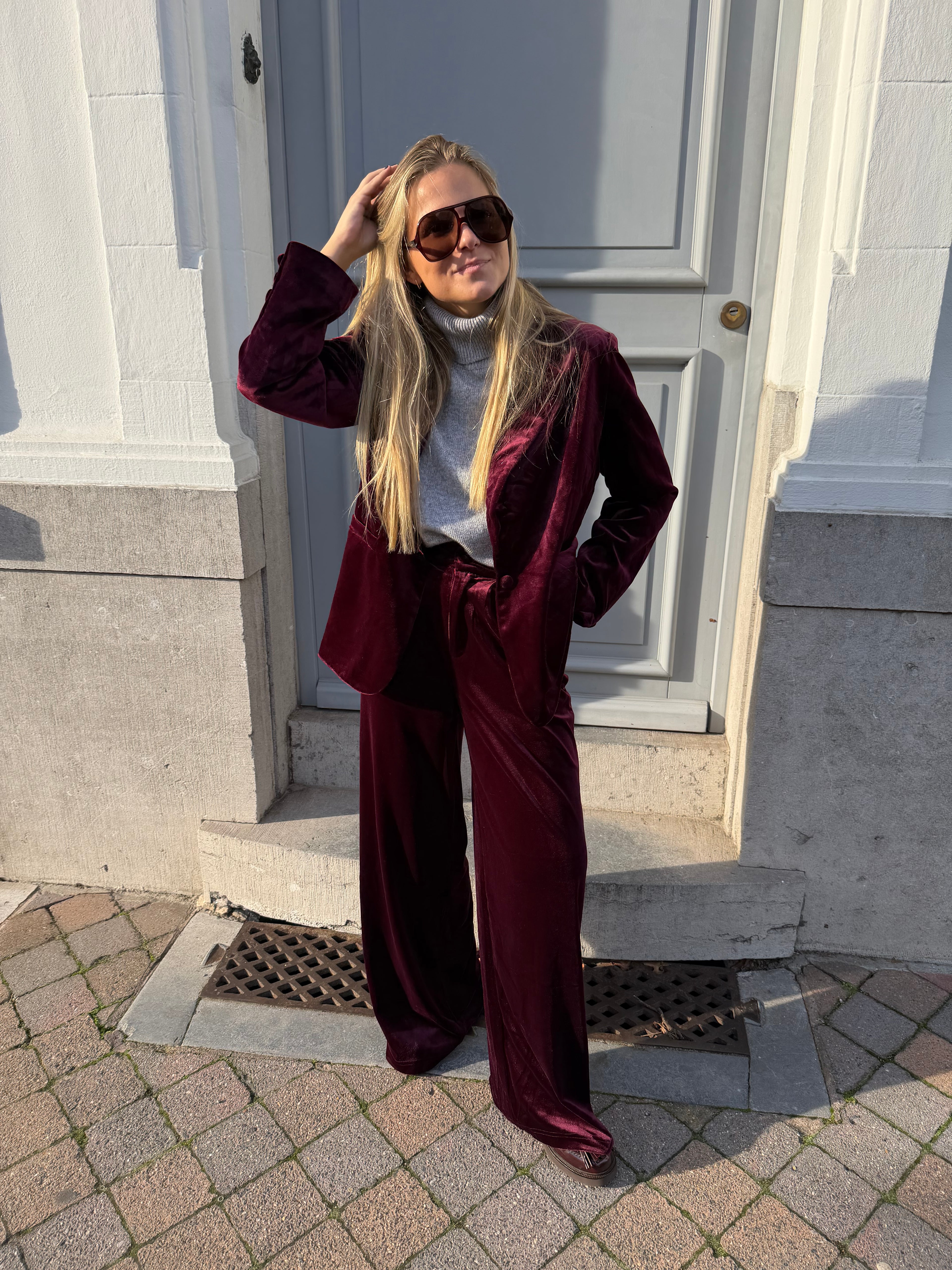 Stephanie Ensemble Burgundy