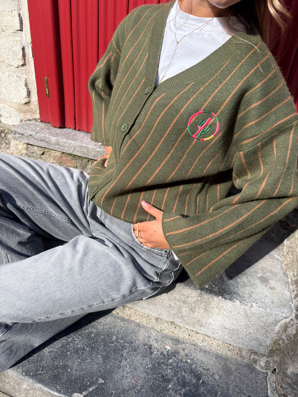 Suzette Cardigan Green