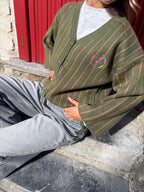 Suzette Cardigan Green