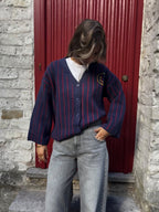 Suzette Cardigan Marine