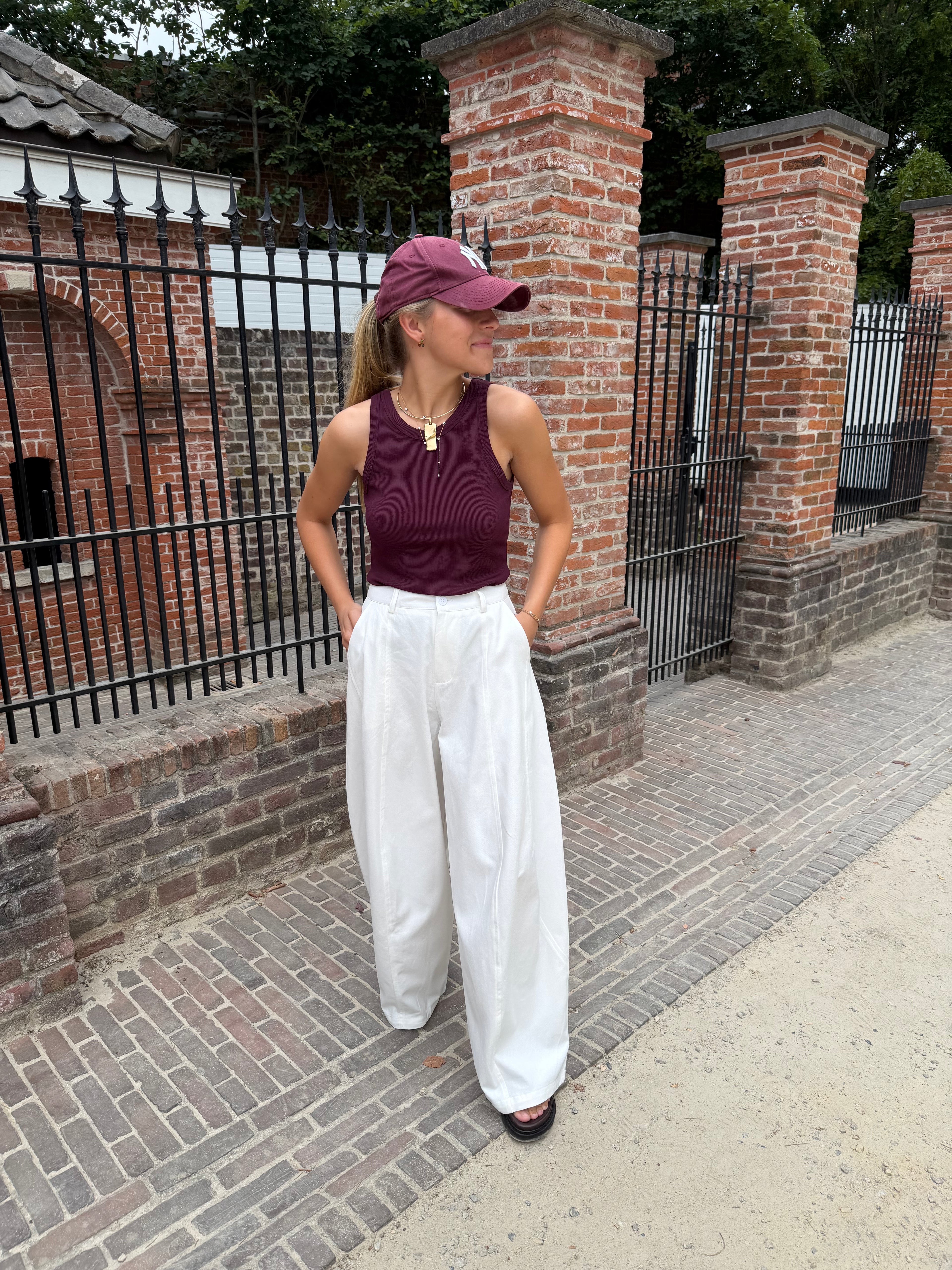 Burgundy Top