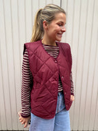 Julie Bodywarmer Burgundy