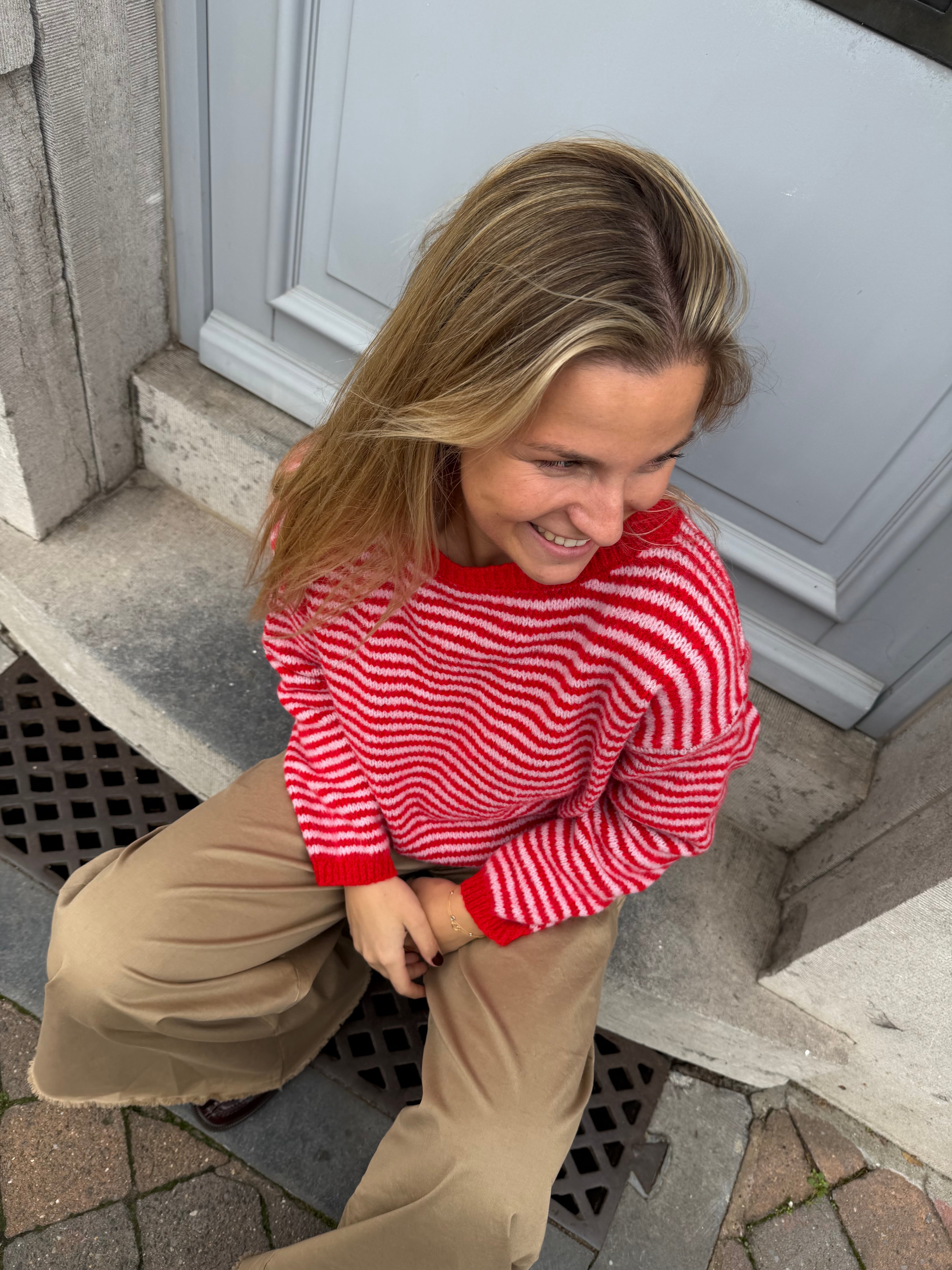 Caroline Striped Knit