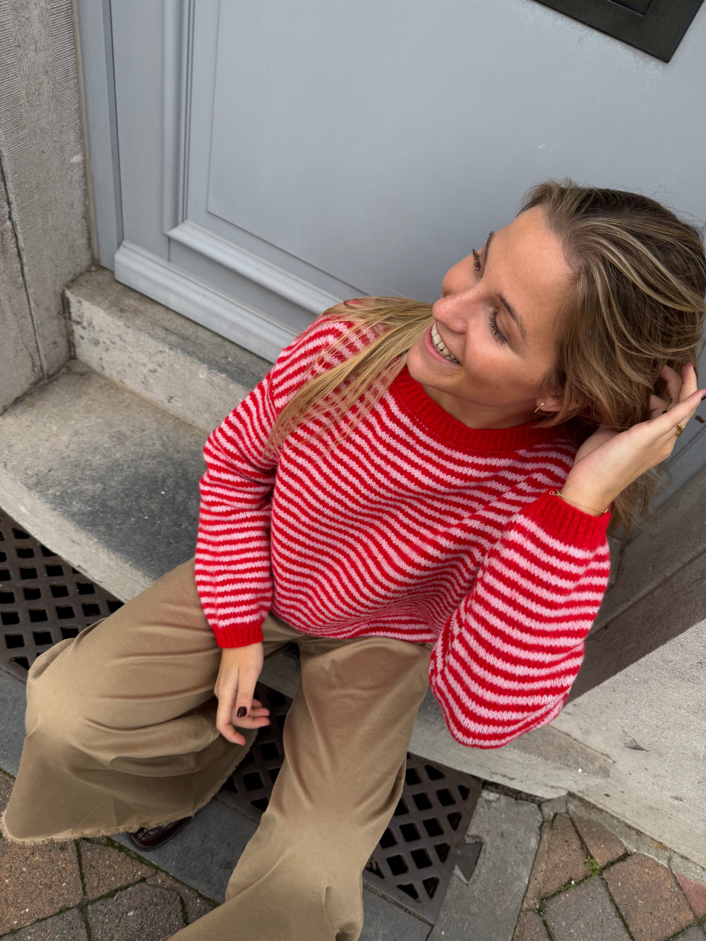 Caroline Striped Knit