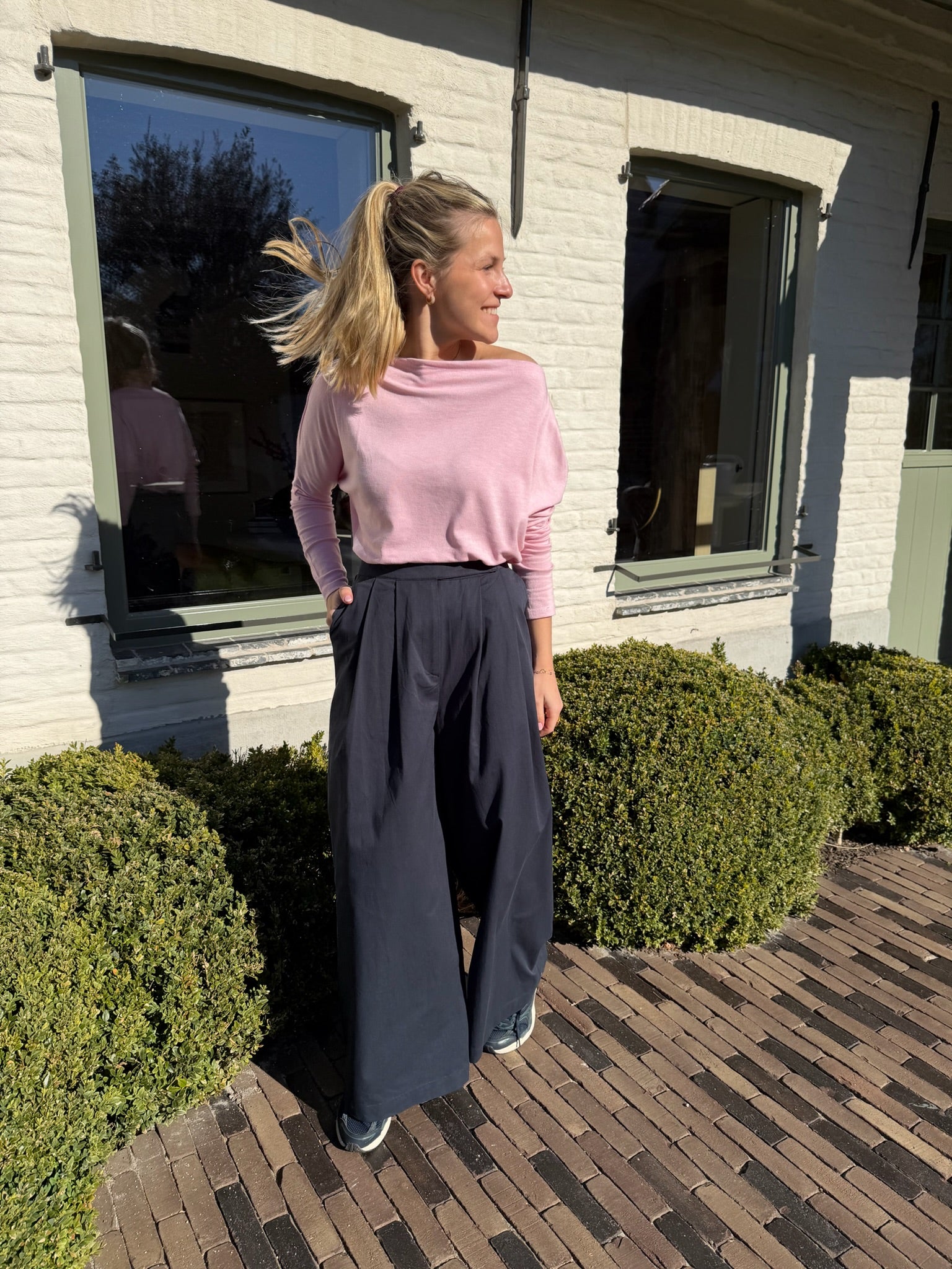 Juline Pants Marine