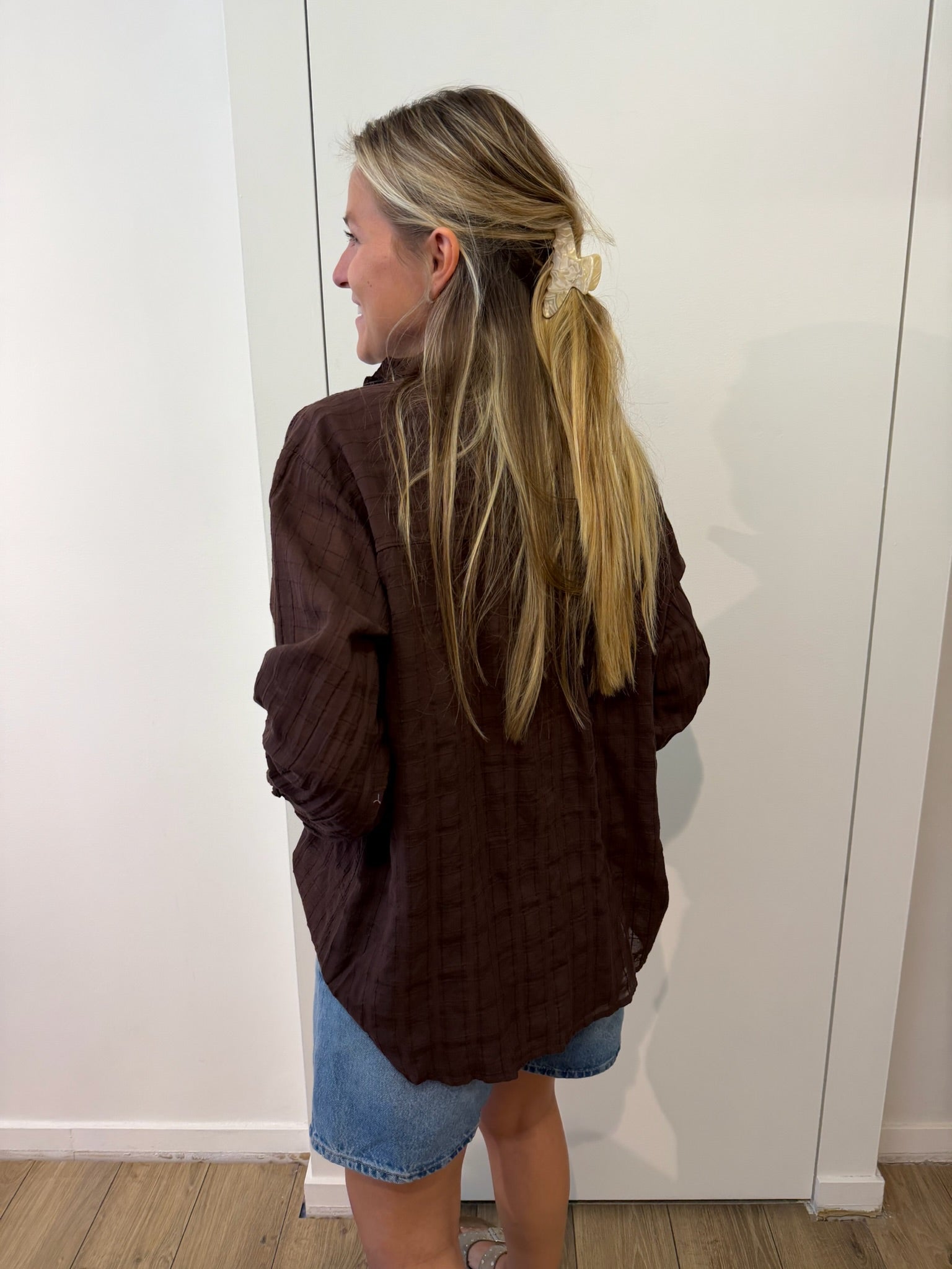 Brown Blouse
