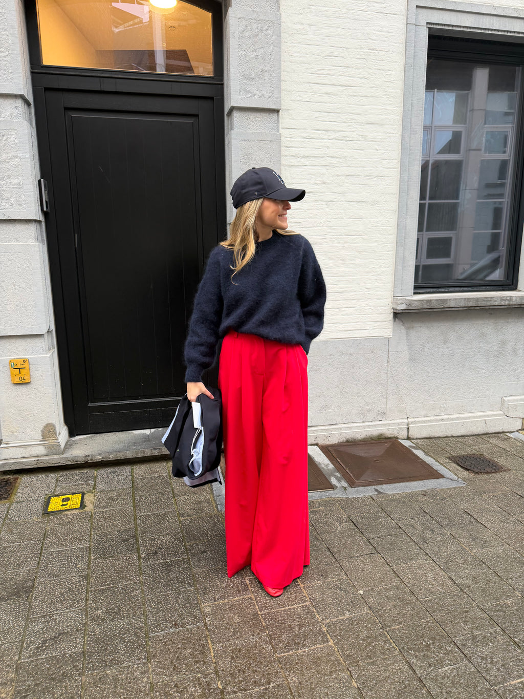 Madeleine Pants Red