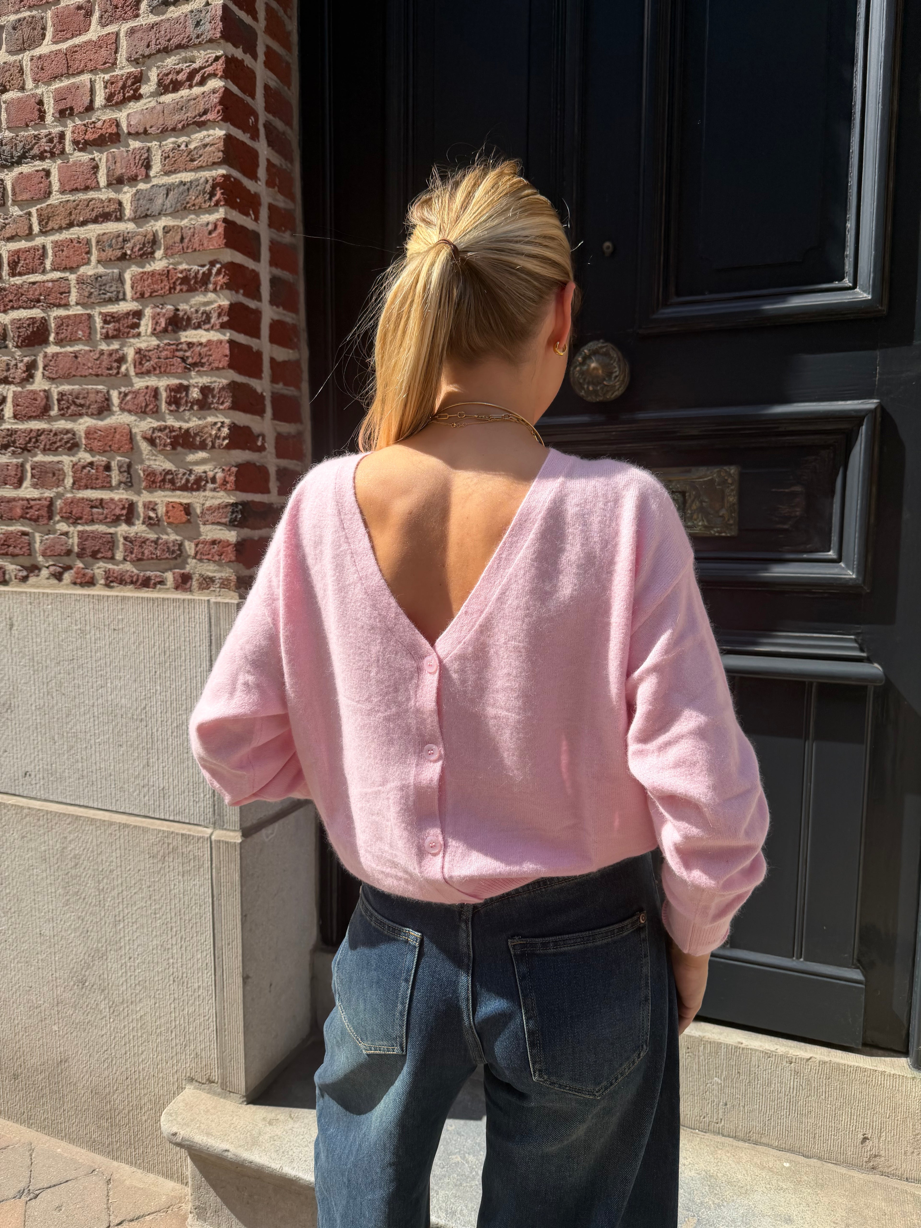 Reversible Gilet Pink