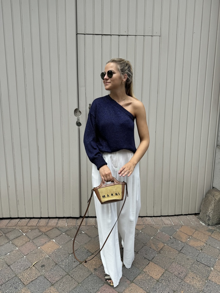 Lola Sparkle Knit Marine
